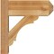 Ekena Millwork Olympic Craftsman Rough Sawn Outlooker, Western Red Cedar, 6"W x 14"D x 14"H OUT06X14X14OLY04RWR - alternate 3